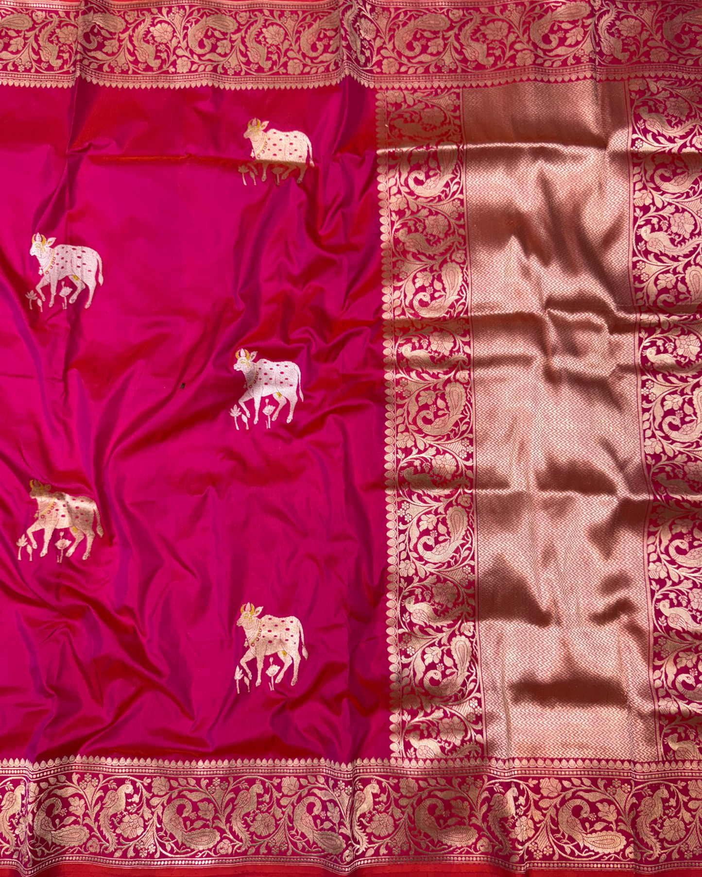 Pure Ektara Katan Handloom Saree