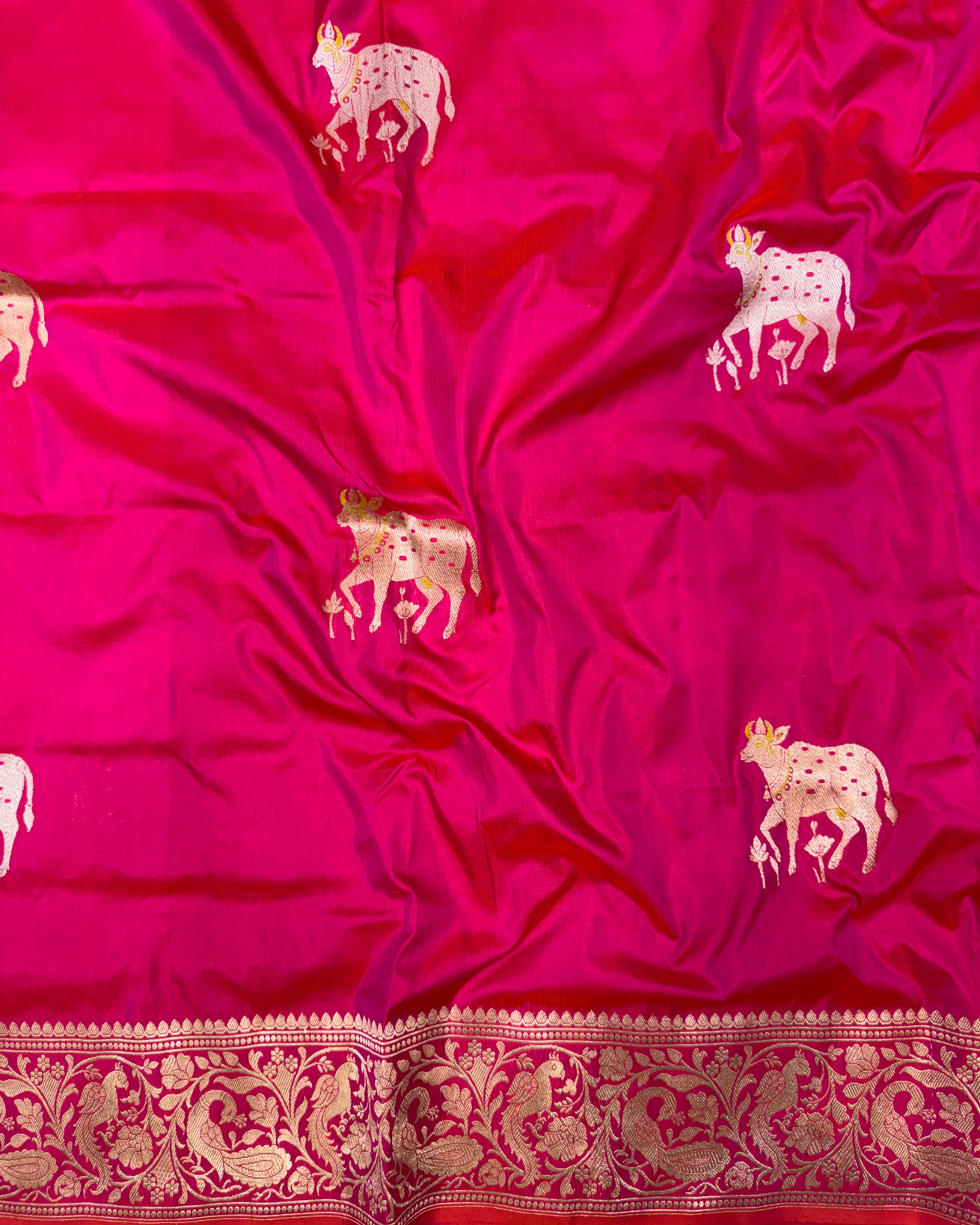 Pure Ektara Katan Handloom Saree