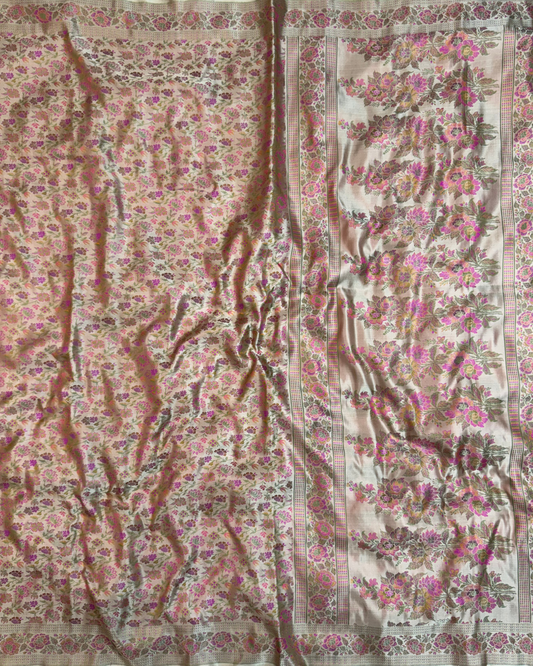 Banarasi Pure Jamawar Tanchui Saree