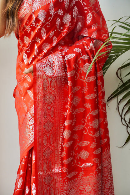 Deep Red Raw Mango - Ethereal Silk